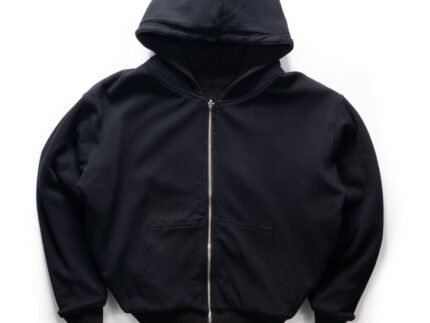 Black Reversible Thermal Zip d