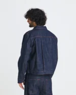 FOLD DENIM JACKET f