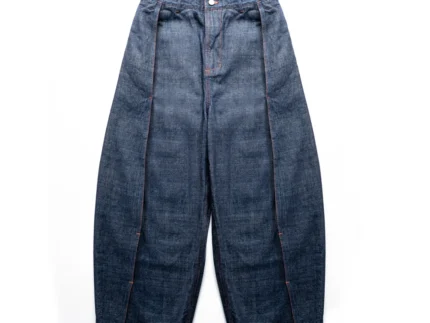 FOLDED DENIM PANT