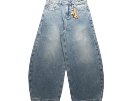 Light Blue Washed Denim Pant