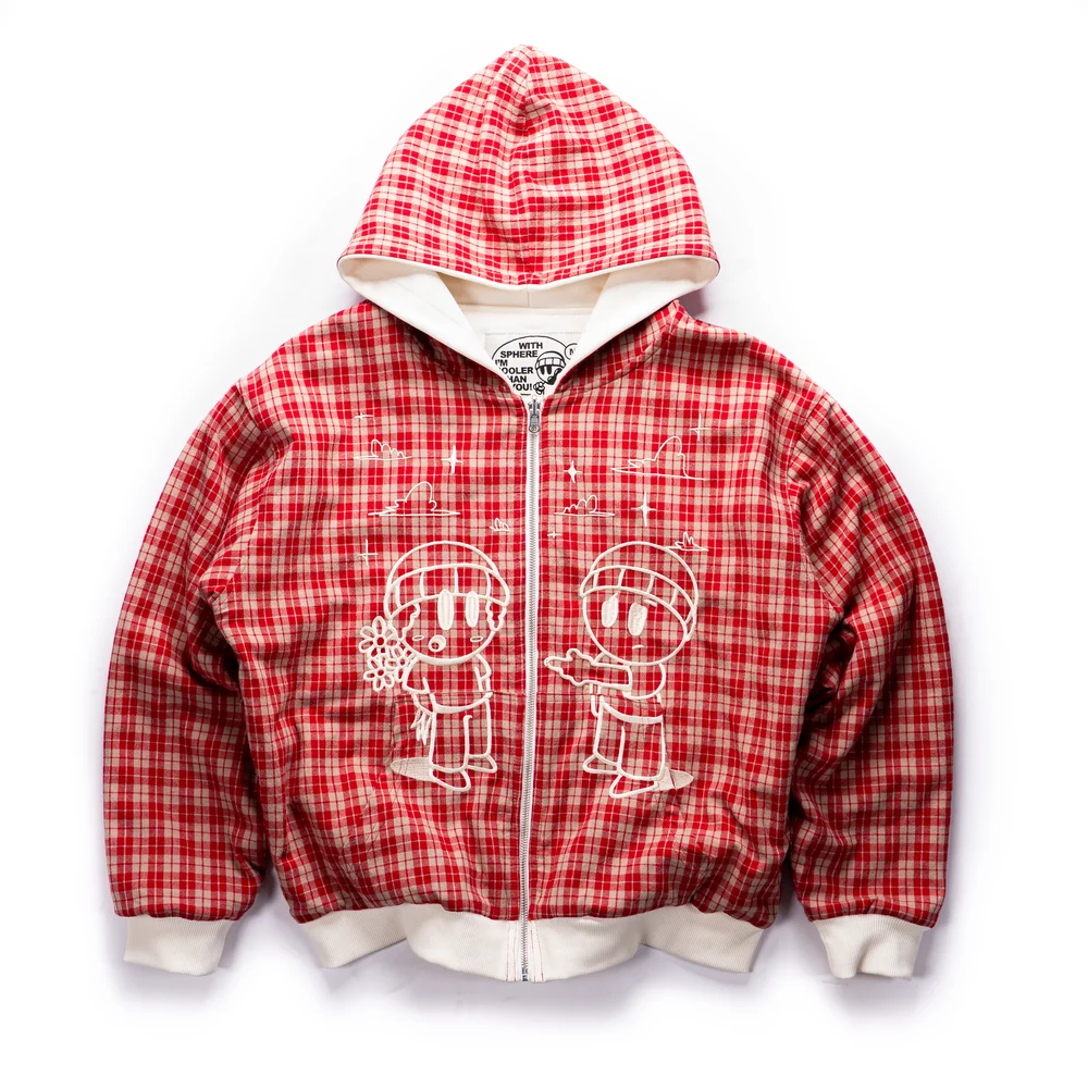 Pistolet Red Reversible Zip Pistolet Red Reversible Zip