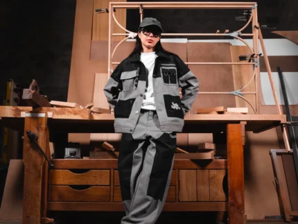Worker Black Jacket fd